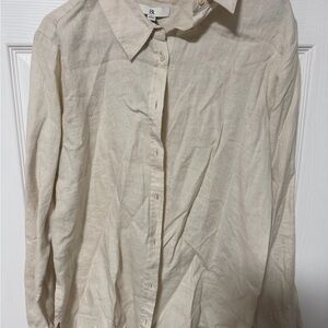 BR Light Cream Flax Shirt